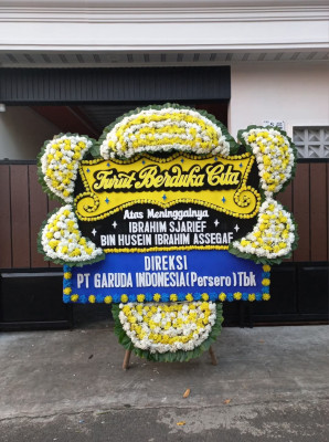 Papan Bunga Duka di Tajurhalang